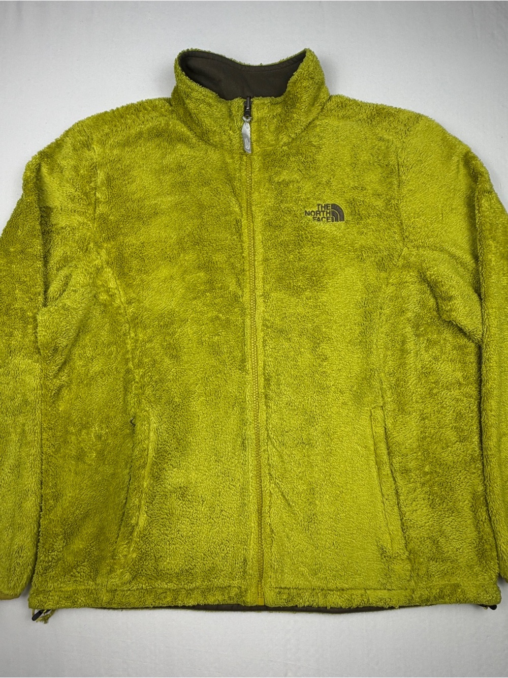 The North Face Bright Lime Green Fleece Pullover